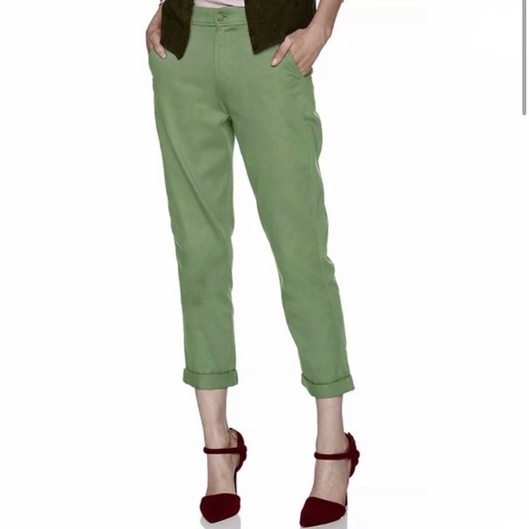 J. Crew Factory Pants - J. Crew slim boyfriend chino pant in green 14